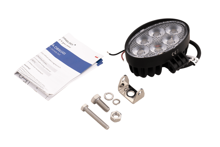 LED-Arbeitsscheinwerfer TT TECHNOLOGY TT.13325 24xLED 1920lm oval
