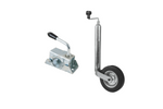 Stützrad mit Klemme KNOTT TK48+LB48 150 kg 48 mm 480–700 mm