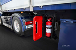 Feuerlöscherbox 9/12kg DAKEN 82190 REGON 865x335x240mm rot