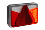 ASPÖCK MULTILED V Rückleuchte, 5 Funktionen links