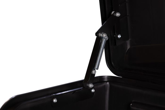 Towbox Camper Alpha schwarze LED (lang) - Anhängerkupplungs-Gepäckbox