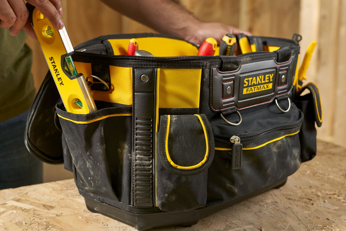 STANLEY FATMAX Werkzeugtasche 510x250x220mm 26l mit ovalem Deckel
